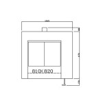 威夫爾經(jīng)典層爐+醒發(fā)室 WFE-202+Proofer     兩層四盤