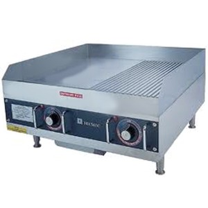 HECMAC電扒爐 24寸電熱半平半坑扒爐FEHCC218