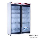 億高消毒柜YTD980F 玉珍珠低溫?zé)犸L(fēng)循環(huán)消毒柜/毛巾消毒/碗筷消毒  商用雙玻璃門消毒柜