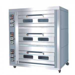 芙蓉烤箱三層九盤F2-HX90C  商用電烤箱 不銹鋼電烤箱