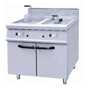 佳斯特燃?xì)怆p缸四篩炸爐連柜座ZH-RC×2 【佳斯特批發(fā) JUST代理】