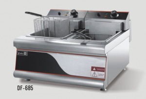王子西廚DF-685豪華雙缸雙篩電炸爐 電炸爐 雙缸雙篩電炸爐