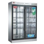 康庭水晶消毒柜YTD638B2-KT12【康庭水晶食具餐具消毒柜】雙玻璃門 紫外線 臭氧消毒