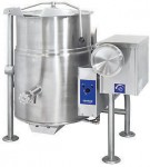 Cleveland  KGL25T，燃氣蒸汽夾層湯鍋，25加侖，可傾斜