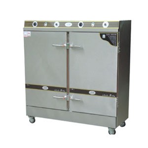 杰冠EZF-32J蒸飯車(chē) 經(jīng)濟(jì)型電汽兩用蒸飯車(chē)   雙門(mén)三十二盆