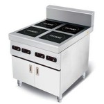 喜達客IND-EOP-E2.5×4U四頭煲仔爐 四眼電磁煲湯灶