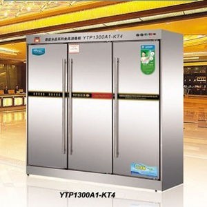 康庭水晶消毒柜YTP1300A1-KT4 紫外線 臭氧消毒 全不銹鋼箱體 康庭酒店食堂食具餐具消毒柜 三門消毒柜 【康庭消毒柜批發(fā)】