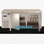 ASBER MGCR-180 二門冷藏工作臺 艾斯鉑平臺保鮮雪柜 法格