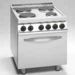 FAGOR CE-741 電熱型四頭爐連電焗爐 法格四頭電煮食爐連烤箱
