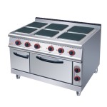 佳斯特ZH-TT-6A六頭電煮食爐連焗爐 豪華立式組合爐