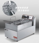 王子DF-E01臺(tái)式單缸單篩電炸爐  王子西廚電炸爐