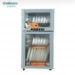 Canbo/康寶立式玻璃門消毒柜ZTP80A-23 上下玻璃門餐具消毒柜 商用