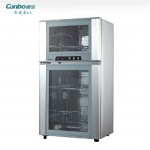 Canbo/康寶上下玻璃門消毒柜ZTP80F-1 玻璃門餐具消毒柜 商用