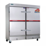 億高蒸飯車ZFC-20A  商用20盤電蒸箱 雙門蒸飯柜 億高電氣兩用電熱蒸飯柜