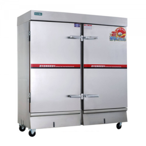億高蒸飯車ZFC-20A  商用20盤電蒸箱 雙門蒸飯柜 億高電氣兩用電熱蒸飯柜