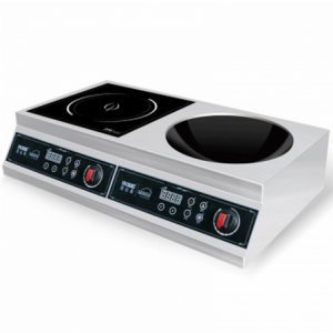 喜達客IND-10WP-3500×2臺式雙頭電磁灶 一平一凹電磁爐