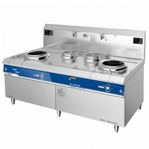 喜德力XDL-X500II電磁雙頭雙尾小炒爐 商用電磁炒菜爐