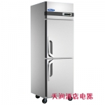 格林斯達/星星二門冰箱Z500L2-X  不銹鋼單溫冷凍柜
