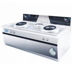 明鋼kym-SXC500-12電磁雙頭單尾小炒爐 明鋼電磁灶 12KW雙頭單尾小炒灶