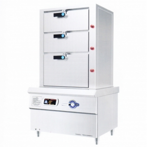 明鋼kym-ZG15-1三門海鮮蒸柜 明鋼電磁海鮮蒸爐 15KW電磁海鮮蒸柜