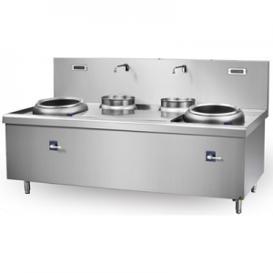 Chinducs/華磁雙頭雙尾電磁灶MGS12T 商用電磁爐 大功率電磁灶 炒菜電磁爐 雙眼雙溫電磁爐