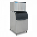 雪人月形冰制冰機AM-800  分體式360公斤制冰機