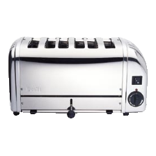 DUALIT/得力六片多士爐D6NMC GB  英國得力烤面包機