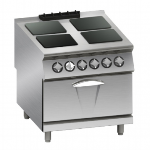 瑪蘭奴/MARENO四頭電爐連下電焗爐NC9FE8E   商用立式四頭爐連電焗爐