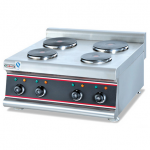 杰冠EH-687臺(tái)式四頭煮食爐 電熱煮食爐 杰冠西廚