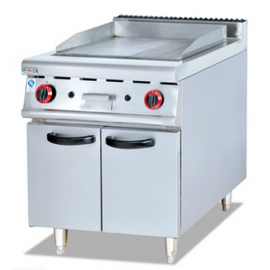 杰冠GH-786燃?xì)獍肟影菭t連柜座  杰冠西餐廚具  商用立式燃?xì)獍菭t