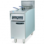 杰冠DF-26單缸雙篩電炸爐 立式商用電炸爐 杰冠西廚