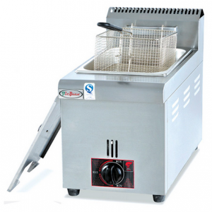 杰冠GF-71燃氣單缸炸爐  商用臺式燃氣炸爐  杰冠西餐設備