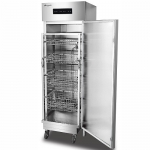 康煜RTP-750A熱風循環消毒柜 不銹鋼單門消毒柜 商用餐具消毒柜 高溫消毒柜 帶推車消毒柜