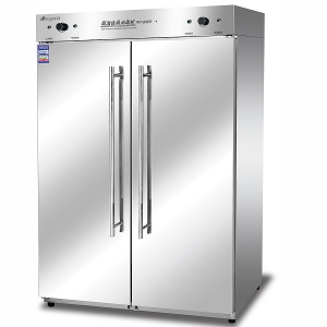 康煜RTP-800D(2)高溫消毒柜 不銹鋼雙門消毒柜 商用餐具消毒柜
