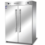 康煜RTP-800D(2)高溫消毒柜 不銹鋼雙門消毒柜 商用餐具消毒柜