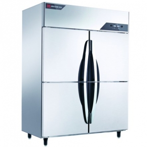 金松四門雙溫冰箱QB1.0L4HD   金松冰箱新D款   商用廚房冰箱