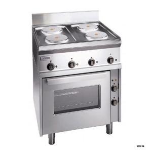 扎努西ZANUSSI SCFE700 (285770) 落地型電四頭爐聯(lián)電烤箱