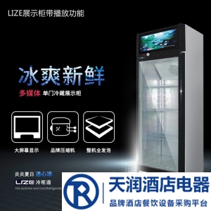 LZIE/麗彩多媒體冷藏展示柜 酒水展示柜 飲料展示柜 多功能冷藏展示柜