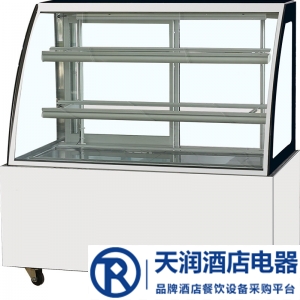 LIZE弧形蛋糕展示柜 白色蛋糕展示柜 蛋糕保鮮展示柜