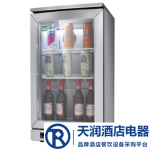 綠零單門冷藏展示柜SGB-108LF 吧臺冷藏展示柜 單門吧臺冰箱