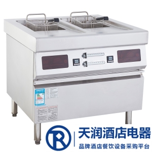 LIZE電磁雙缸雙篩炸爐 雙缸油炸爐 炸雞爐