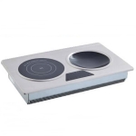 佳百年電磁組合爐4200w 一平一凹組合爐 嵌入式雙頭電磁爐 家用商用嵌入式電磁爐