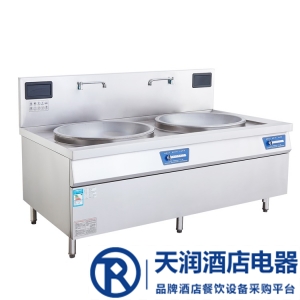 佳百年電磁雙頭大鍋灶 炒菜電磁爐 商用大功率電磁爐灶 20kw單頭