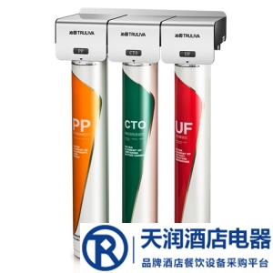 沁園商用凈水器QS-U3-BK300-20 三頭凈水機 精濾濾芯