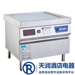 佳百年電磁平扒爐連柜10KW