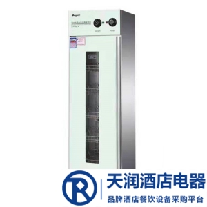 康煜中溫熱風消毒保潔柜YTP-600B 單門中溫消毒柜  熱風烘干  304不銹鋼箱體層架