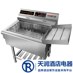 威爾寶電油炸鍋EF-521Z油條機(jī)商用器智能電腦版大容量薯?xiàng)l雞排翅炸串爐機(jī)