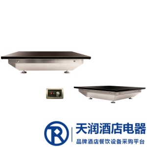 GROWIT嵌入式黑玻璃保溫板HBRB-1313 布菲爐保溫加熱板 可控溫保溫板