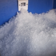 Snowsman雪人制冰機AF-200 顆粒雪花100公斤碎冰機雪花機全自動生鮮火鍋奶茶店