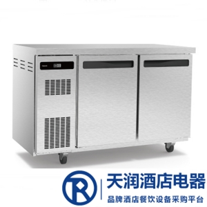 松下SUR-1260P二門冷藏柜 P系列冷藏操作臺冰箱 Panasonic雙門平臺高溫雪柜